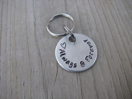 Metal best sale stamped keychains