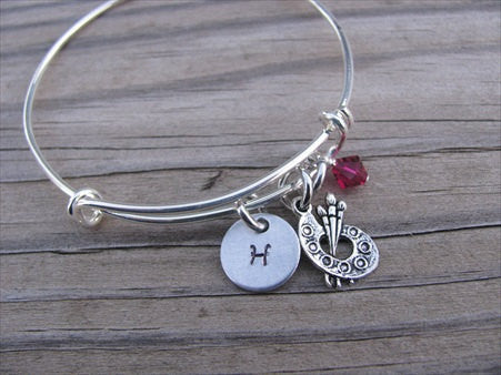 Artist charm clearance bracelet