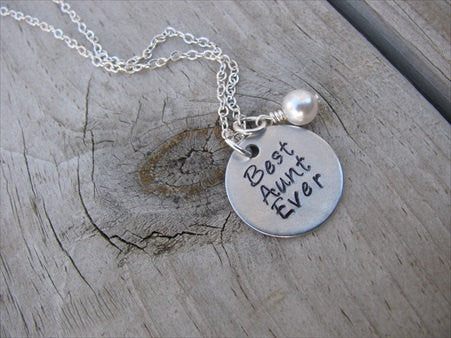 Best aunt deals ever necklace