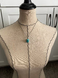 Turquoise Stone Pendant Necklace