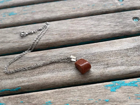 Stone Pendant Necklace