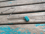Turquoise Stone Pendant Necklace