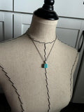 Turquoise Stone Pendant Necklace