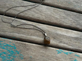 Tigereye Stone Pendant Necklace