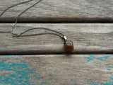 Tigereye Stone Pendant Necklace