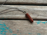 Red Stone Pendant Necklace