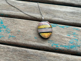 Glass Necklace- Dichroic Glass