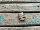 Glass Necklace- Dichroic Glass