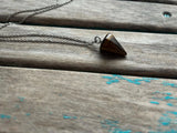 Tigereye Stone Pendant Necklace