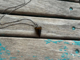 Tigereye Stone Pendant Necklace