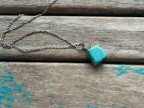 Turquoise Stone Pendant Necklace