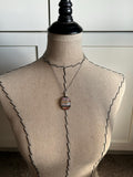 Glass Necklace- Dichroic Glass