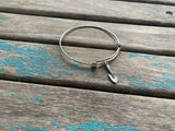 SALE- Trowel Charm Bangle Bracelet - Adjustable Jewelry