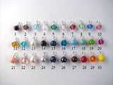 Dream The Impossible Inspiration Necklace- "dream the impossible" - Hand-Stamped Necklace with an accent bead in your choice of colors